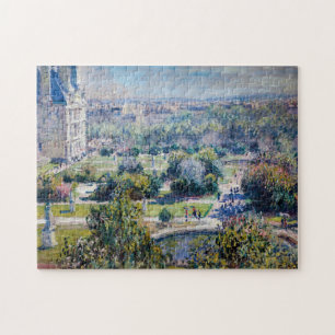 Claude Monet - De Tuilerieën Legpuzzel