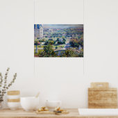 Claude Monet - De Tuilerieën Poster (Keuken)