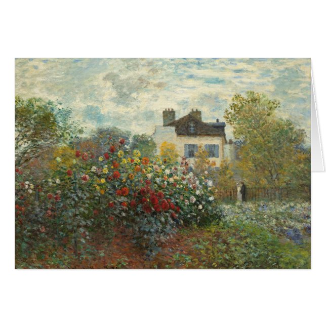 Claude Monet | De tuin van de kunstenaar in Argent (Voorkant Horizontaal)