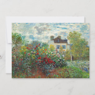 Claude Monet - De tuin van de kunstenaar in Argent Bedankkaart