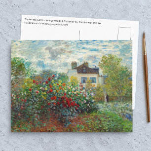 Claude Monet - De tuin van de kunstenaar in Argent Briefkaart