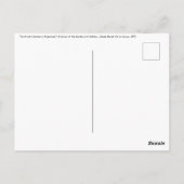 Claude Monet - De tuin van de kunstenaar in Argent Briefkaart (Achterkant)