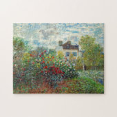Claude Monet - De tuin van de kunstenaar in Argent Legpuzzel (Horizontaal)