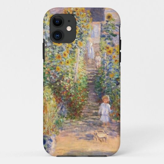 Claude Monet de Tuin van de Kunstenaar in Case-Mate iPhone Case (Achterkant)