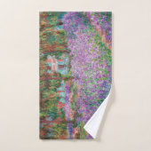 Claude Monet - De tuin van de kunstenaar in Givern Bad Handdoek (Handdoek)