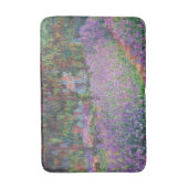 Claude Monet | De tuin van de kunstenaar in Givern Badmat (Voorkant Verticaal)