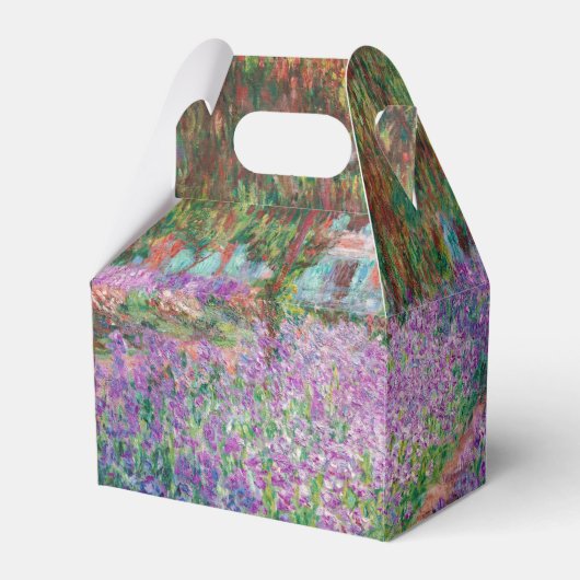 Claude Monet - De tuin van de kunstenaar in Givern Bedankdoosjes (Voorkant Zijde)