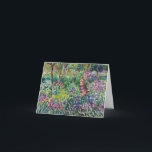 Claude Monet - De tuin van de kunstenaar in Givern Bedankkaart<br><div class="desc">Claude Monet - De tuin van de kunstenaar in Giverny</div>