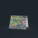 Claude Monet - De tuin van de kunstenaar in Givern Bedankkaart<br><div class="desc">Claude Monet - De tuin van de kunstenaar in Giverny</div>