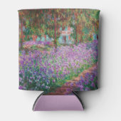 Claude Monet - De tuin van de kunstenaar in Givern Blikjeskoeler (Voorkant)