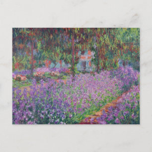 Claude Monet De tuin van de kunstenaar in Givern Briefkaart