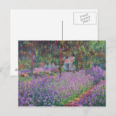 Claude Monet | De tuin van de kunstenaar in Givern Briefkaart (Voorkant / Achterkant)