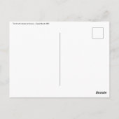 Claude Monet - De tuin van de kunstenaar in Givern Briefkaart (Achterkant)