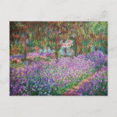 Claude Monet - De tuin van de kunstenaar in Givern Briefkaart (Voorkant)