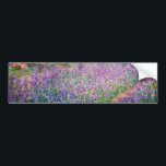 Claude Monet - De tuin van de kunstenaar in Givern Bumpersticker<br><div class="desc">The Artists Garden at Giverny / Le Jardin de l'artiste a Giverny - Claude Monet,  1900</div>