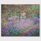 Claude Monet - De tuin van de kunstenaar in Givern Cadeaupapier (Vlak)