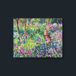 Claude Monet - De tuin van de kunstenaar in Givern Canvas Afdruk<br><div class="desc">Claude Monet - De tuin van de kunstenaar in Giverny</div>