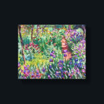 Claude Monet - De tuin van de kunstenaar in Givern Canvas Afdruk<br><div class="desc">Claude Monet - De tuin van de kunstenaar in Giverny</div>