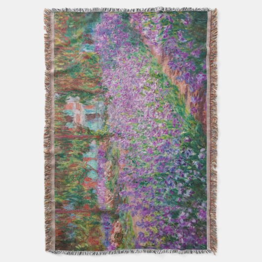 Claude Monet - De tuin van de kunstenaar in Givern Deken (Voorkant Verticaal)