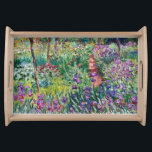 Claude Monet - De tuin van de kunstenaar in Givern Dienblad<br><div class="desc">Claude Monet - De tuin van de kunstenaar in Giverny</div>