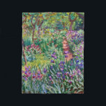 Claude Monet - De tuin van de kunstenaar in Givern Fleece Deken<br><div class="desc">Claude Monet - De tuin van de kunstenaar in Giverny</div>