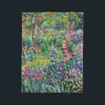 Claude Monet - De tuin van de kunstenaar in Givern Fleece Deken<br><div class="desc">Claude Monet - De tuin van de kunstenaar in Giverny</div>