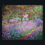 Claude Monet - De tuin van de kunstenaar in Givern Foto Afdruk<br><div class="desc">De tuin van de kunstenaar in Giverny / Le Jardin de l'artiste a Giverny - Claude Monet,  1900</div>
