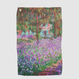 Claude Monet - De tuin van de kunstenaar in Givern Golfhanddoek