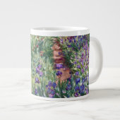Claude Monet - De tuin van de kunstenaar in Givern Grote Koffiekop (Voorkant rechts)