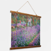 Claude Monet - De tuin van de kunstenaar in Givern Hangend Wandkleed (Gebogen)