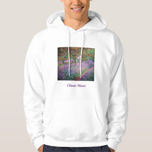 Claude Monet - De tuin van de kunstenaar in Givern Hoodie (Voorkant)
