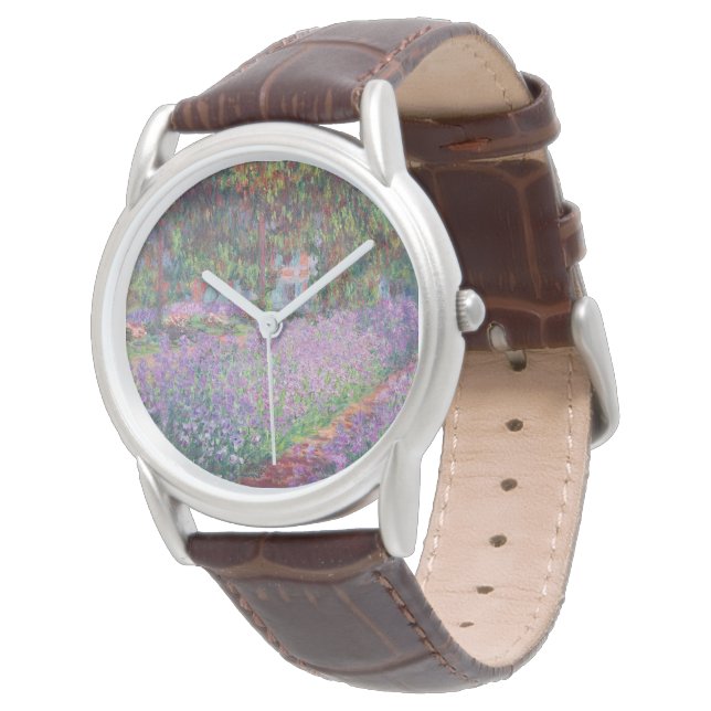 Claude Monet | De tuin van de kunstenaar in Givern Horloge (Gekanteld)
