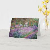 Claude Monet - De tuin van de kunstenaar in Givern Kaart (Gele Bloem)