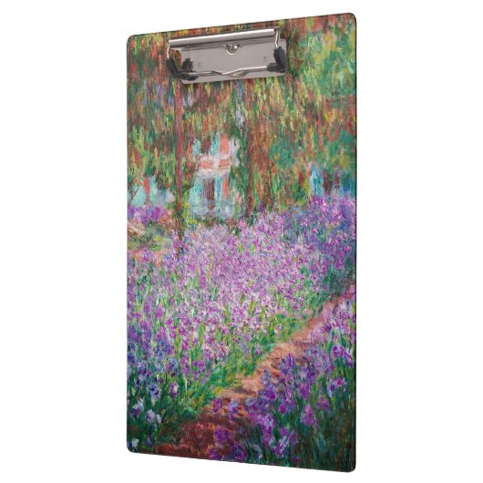 Claude Monet - De tuin van de kunstenaar in Givern Klembord (Links)