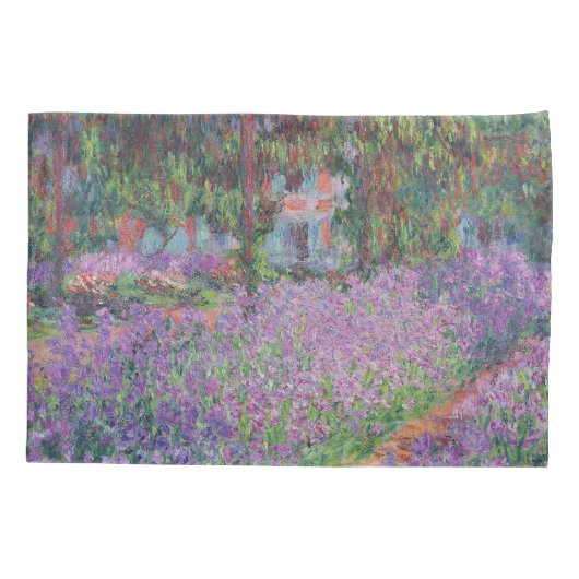 Claude Monet | De tuin van de kunstenaar in Givern Kussensloop (Achterkant)