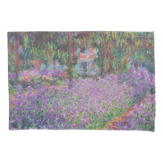 Claude Monet | De tuin van de kunstenaar in Givern Kussensloop (Voorkant)