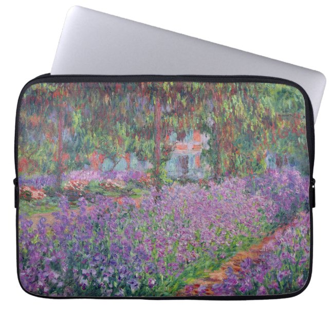 Claude Monet | De tuin van de kunstenaar in Givern Laptop Sleeve (Voorkant)
