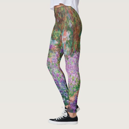 Claude Monet - De tuin van de kunstenaar in Givern Leggings (Links)