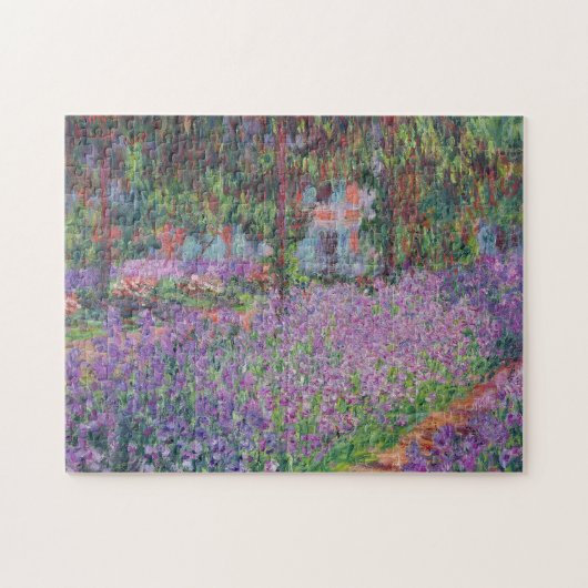 Claude Monet | De tuin van de kunstenaar in Givern Legpuzzel (Horizontaal)