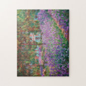 Claude Monet - De tuin van de kunstenaar in Givern Legpuzzel (Verticaal)