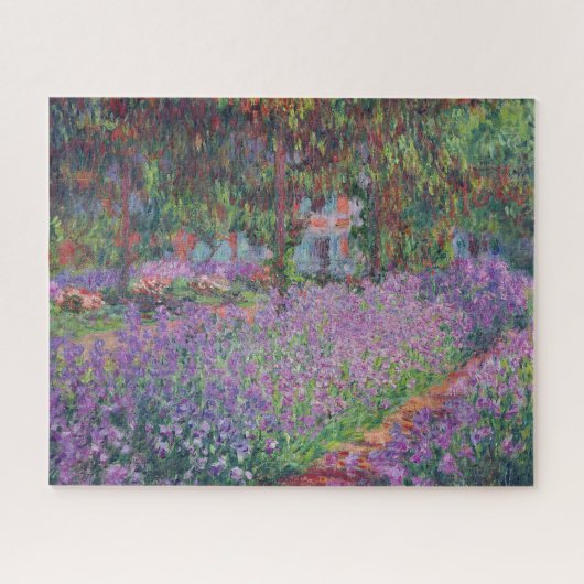 Claude Monet | De tuin van de kunstenaar in Givern Legpuzzel (Horizontaal)