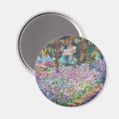Claude Monet - De tuin van de kunstenaar in Givern Magneet (Voorkant / Achterkant)