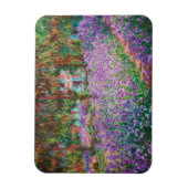 Claude Monet - De tuin van de kunstenaar in Givern Magneet (Verticaal)