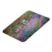 Claude Monet - De tuin van de kunstenaar in Givern Magneet (Linkerzijde)