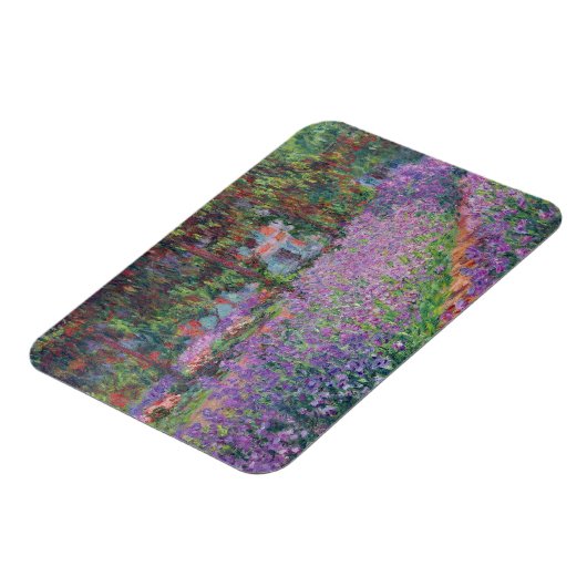 Claude Monet | De tuin van de kunstenaar in Givern Magneet (Linkerzijde)