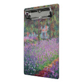 Claude Monet | De tuin van de kunstenaar in Givern Mini Klembord (Angled2)