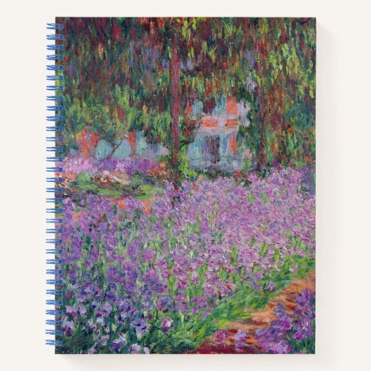 Claude Monet | De tuin van de kunstenaar in Givern Notitieboek (Voorkant)
