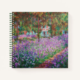 Claude Monet - De tuin van de kunstenaar in Givern Notitieboek