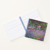 Claude Monet | De tuin van de kunstenaar in Givern Notitieboek (Binnen)