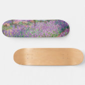 Claude Monet - De tuin van de kunstenaar in Givern Persoonlijk Skateboard (Horizontaal)